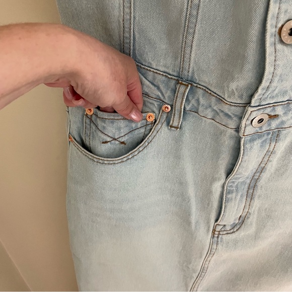 Unpublished Wyatt Trucker Jean Dress. Nwts - Picture 12 of 16